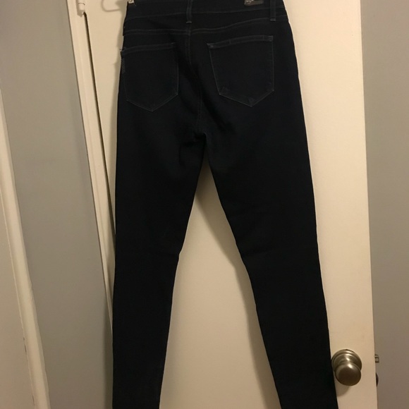 Dark Wash Paige Skinny Jeans - Picture 6 of 7